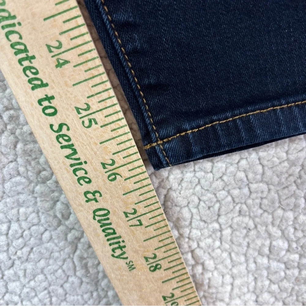 Kut From The Kloth Women’s Dark Wash Stretch Jeans Size 0 Mid Rise Slim Classic - Picture 16 of 16